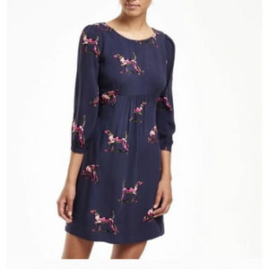 Boden Pointer Hunting Dog Day Dress Size 4